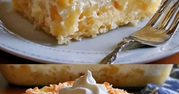 Pineapple Coconut Dream Cake