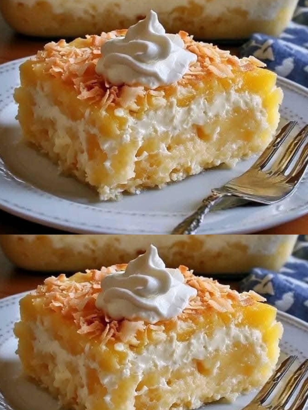 Pineapple Coconut Dream Cake
