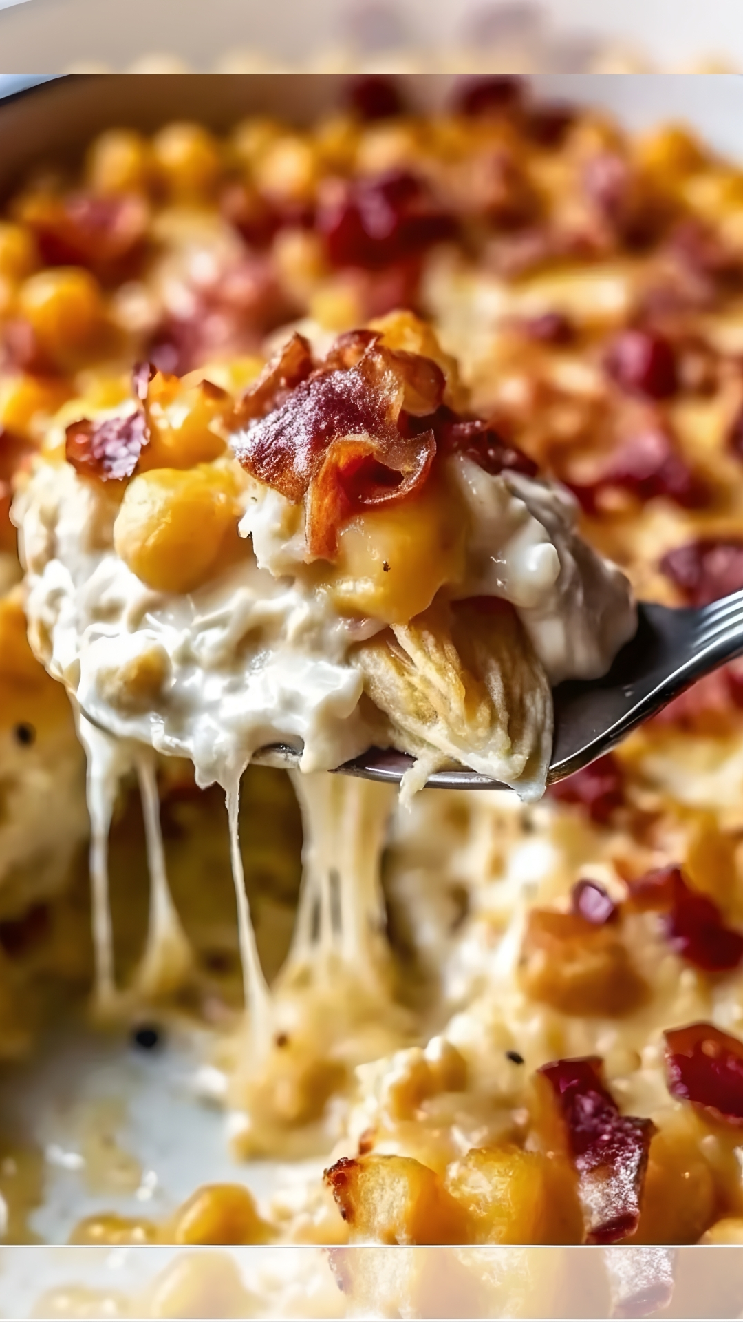 Chicken Bacon Crunch Casserole