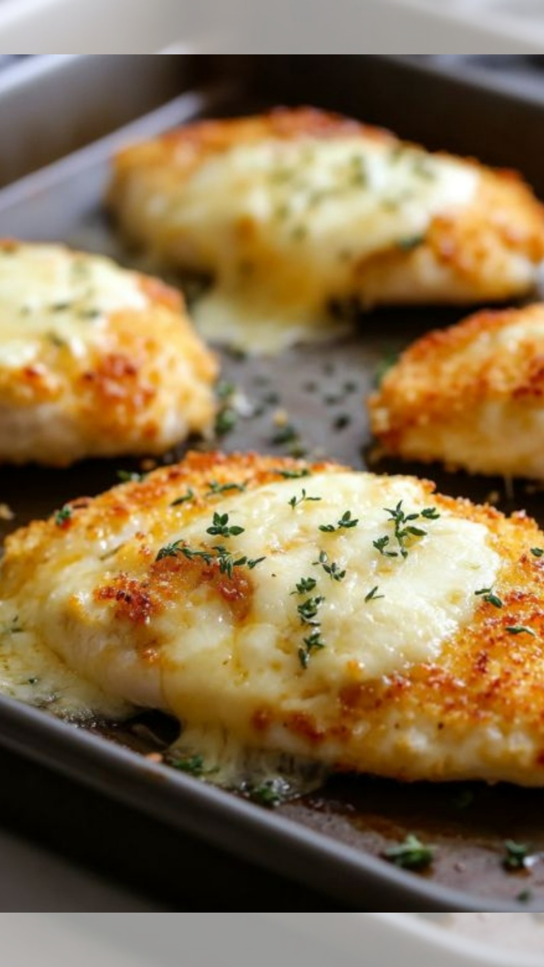 Baked Garlic Parmesan Chicken Cutlets