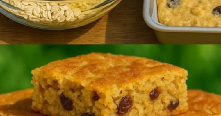 Oatmeal Raisin Cookie Bars
