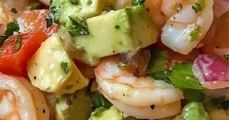Zesty Lime Shrimp and Avocado Salad