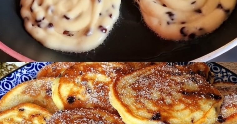 Chocolate Chip Yogurt Pancake