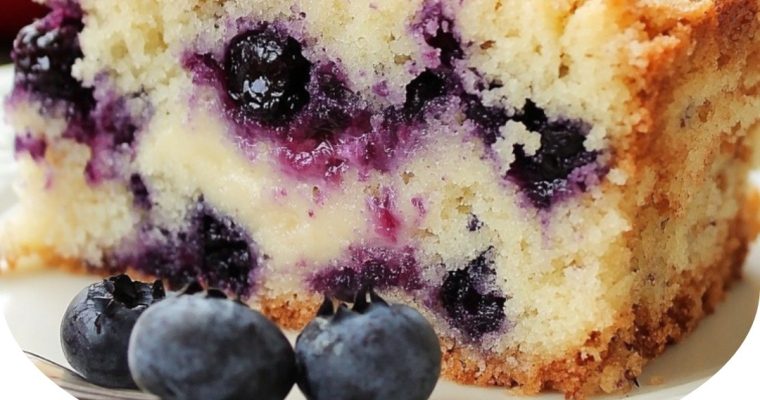 Blueberry Cream Cheese Crumb Cake