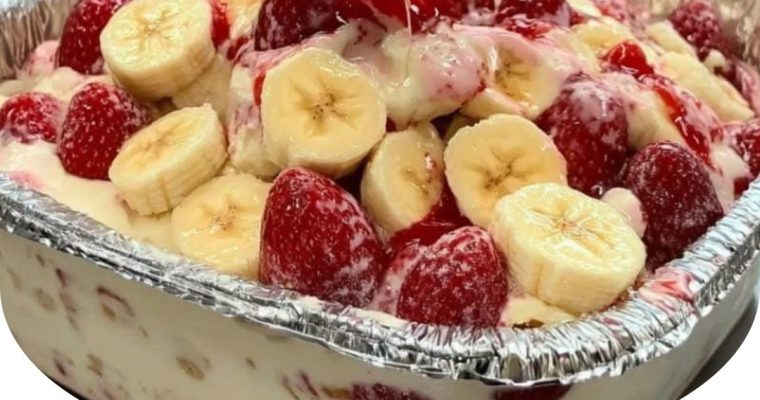 Strawberry Banana Pudding