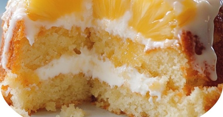 Pineapple and Coconut Cake