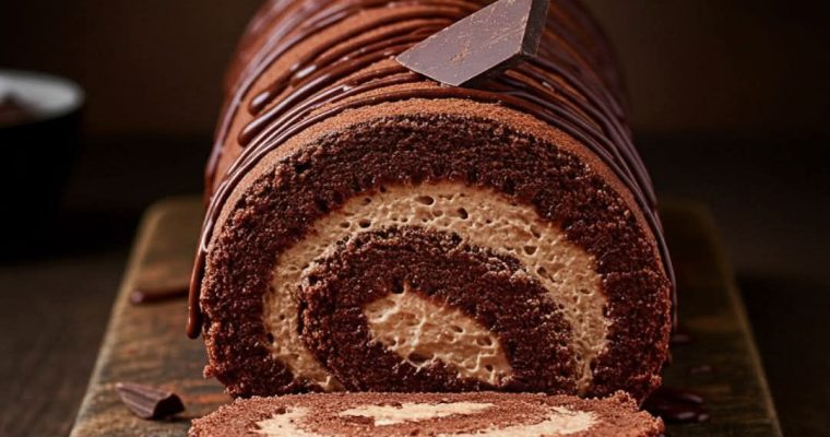 Decadent Chocolate Cake Roll