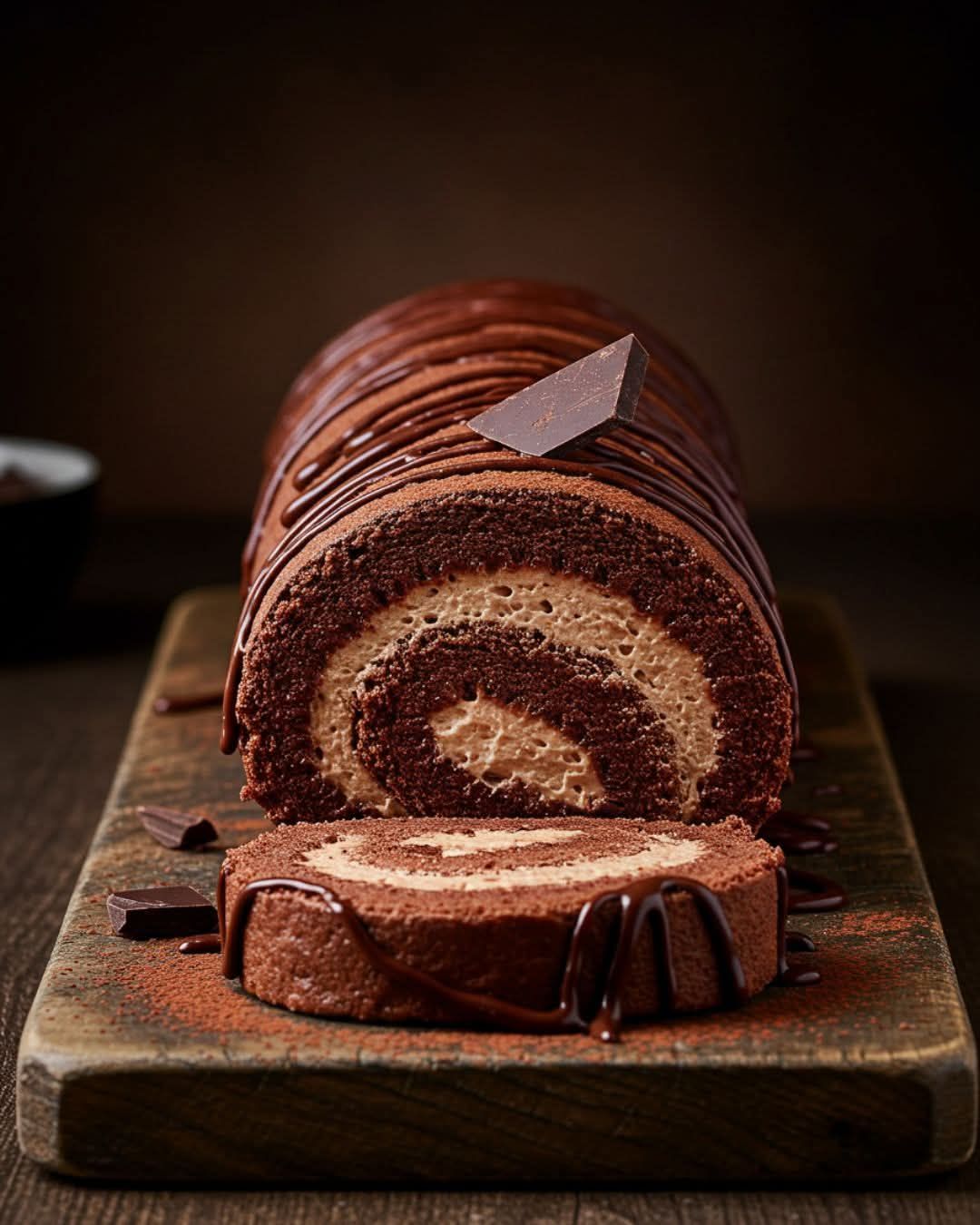 Decadent Chocolate Cake Roll