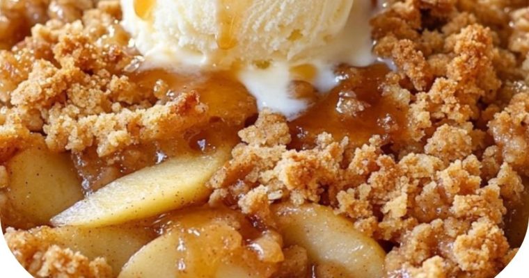 Homemade Apple Crumble