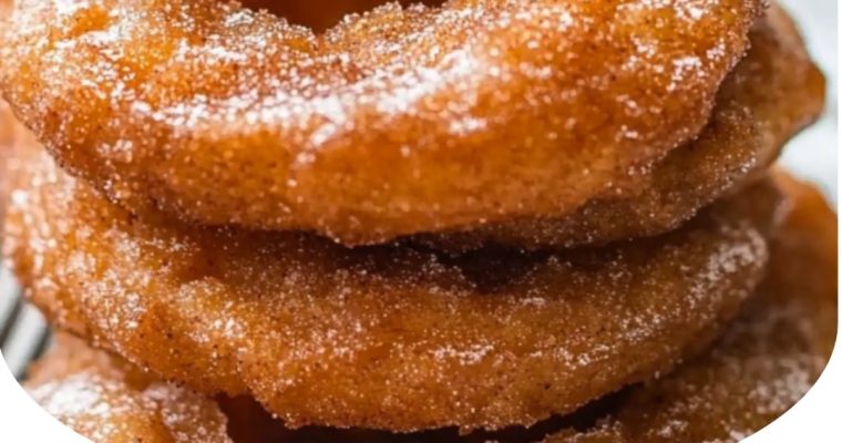 Fried Cinnamon Apple Rings