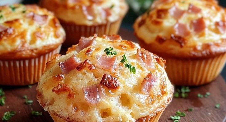 Potato, Bacon, and Cheese Muffins
