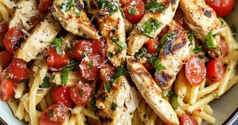 Bruschetta Chicken Pasta