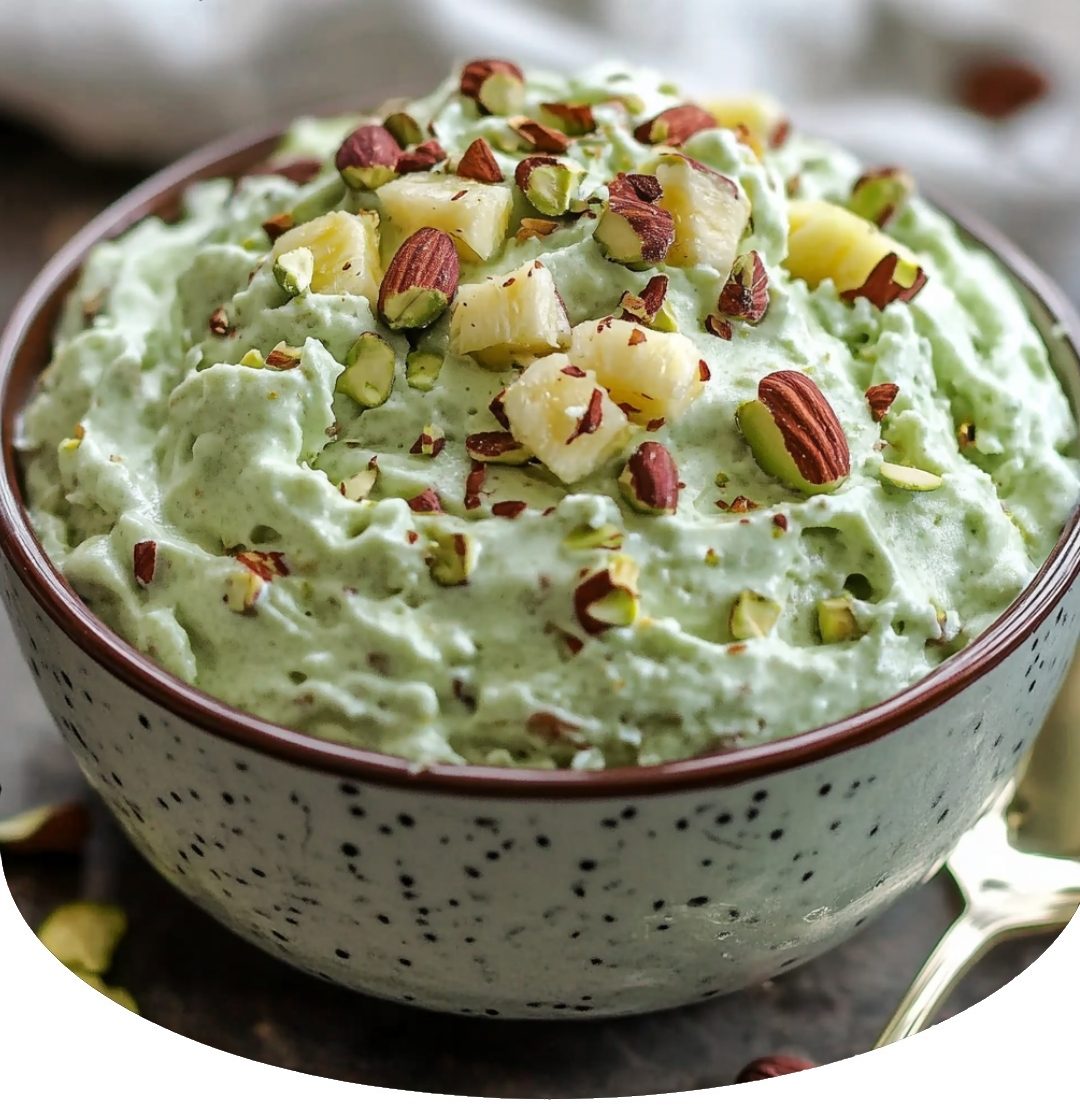 Pistachio Pineapple Fluff & Watergate Pudding