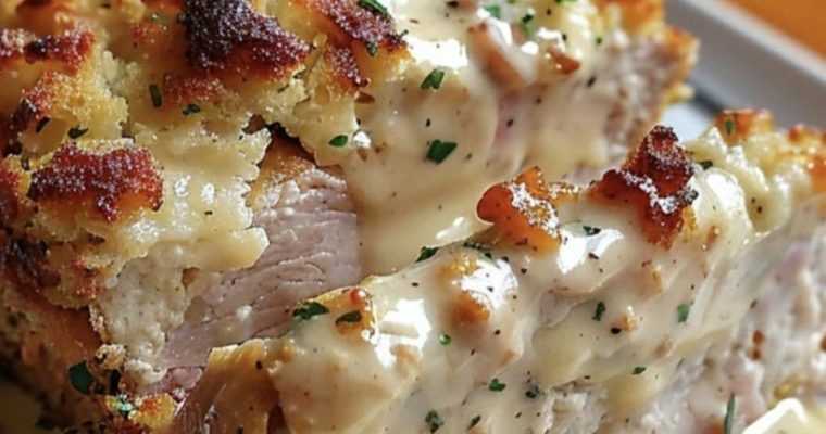 Chicken Cordon Bleu Meatloaf
