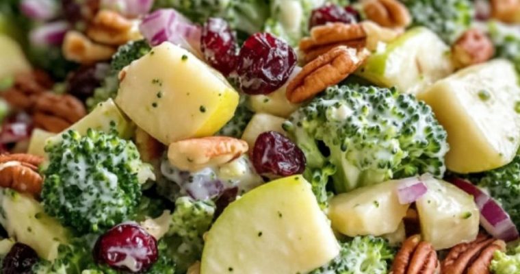 Honeycrisp Apple Broccoli Salad