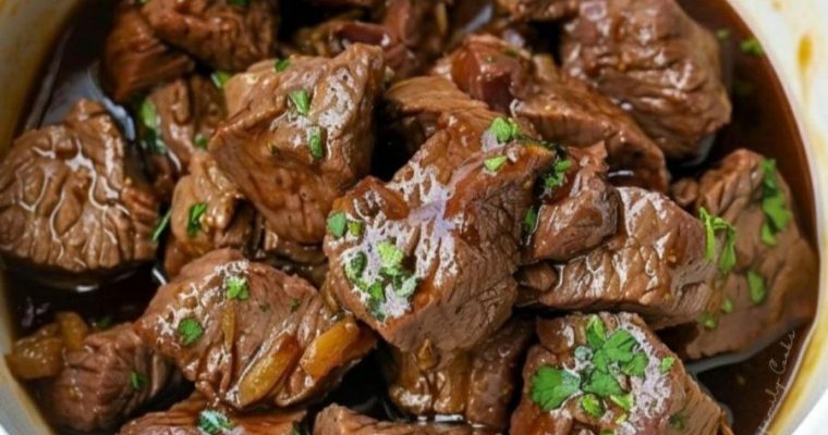 Crockpot Steak Bites