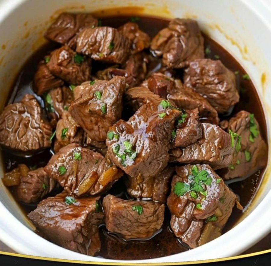 Crockpot Steak Bites