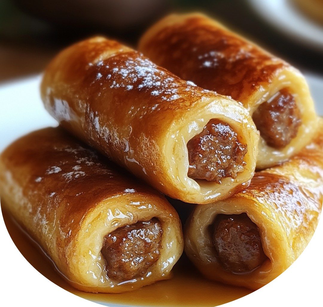 Sausage French Toast Roll-Ups