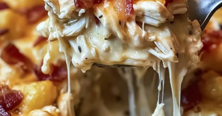 Chicken Bacon Crunch Casserole