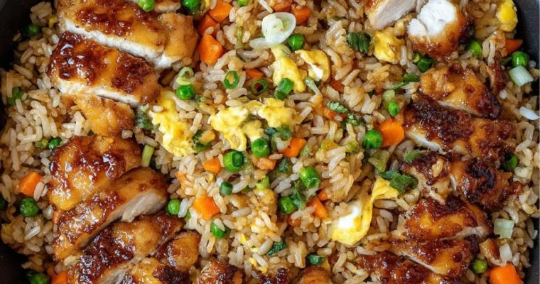 Bang Bang Chicken Fried Rice