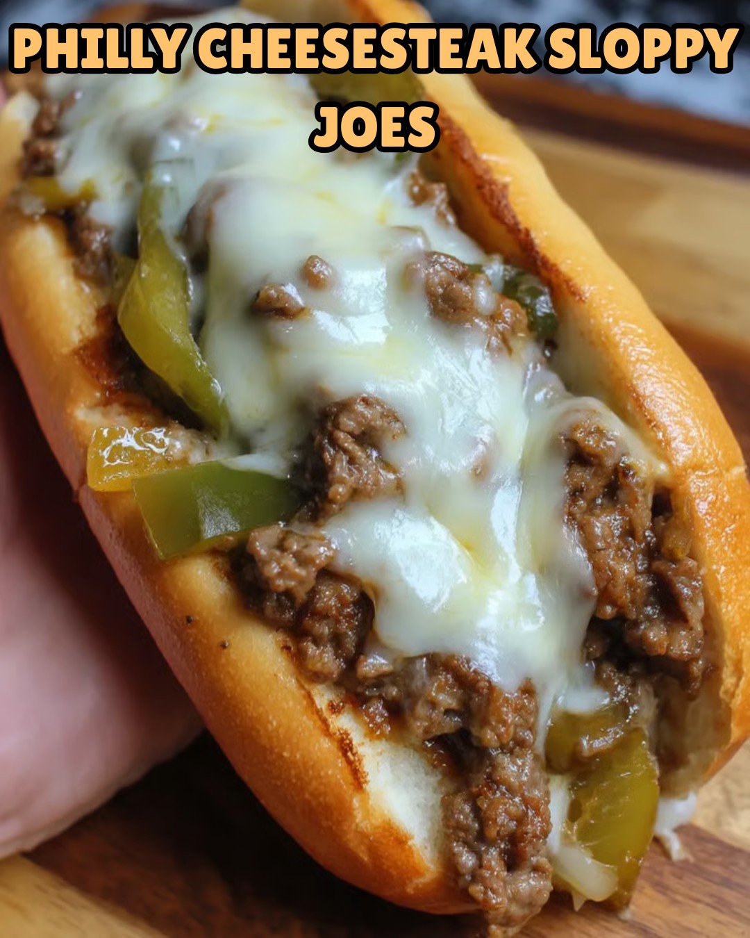 Philly Cheesesteak Sloppy Joes