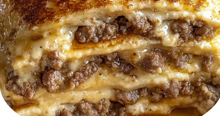 Pancake Sausage Breakfast Bake