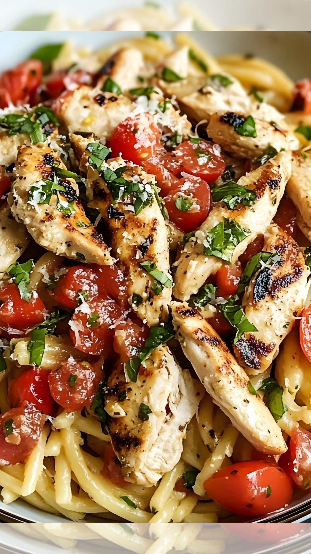 Bruschetta Chicken Pasta