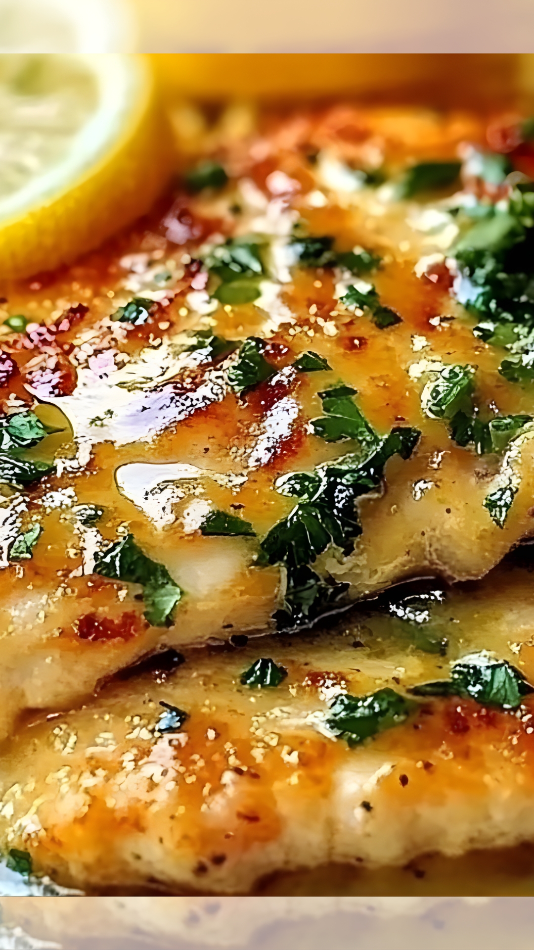 Chicken Piccata with Lemon Sauce