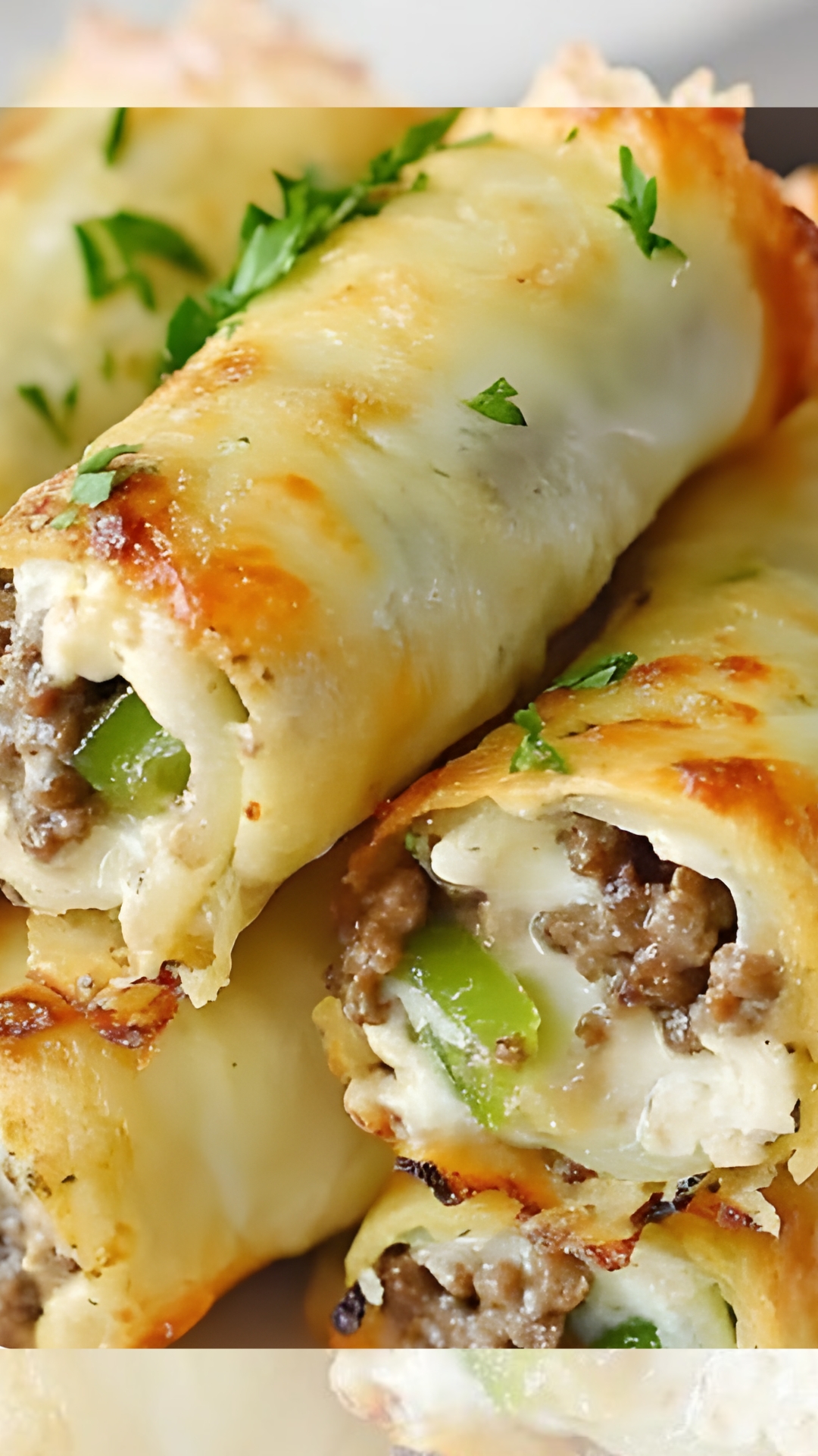 Keto Philly Cheesesteak Roll Ups
