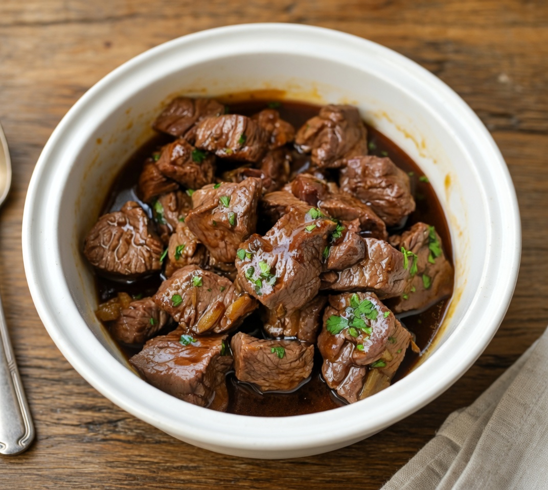 Crockpot Steak Bites