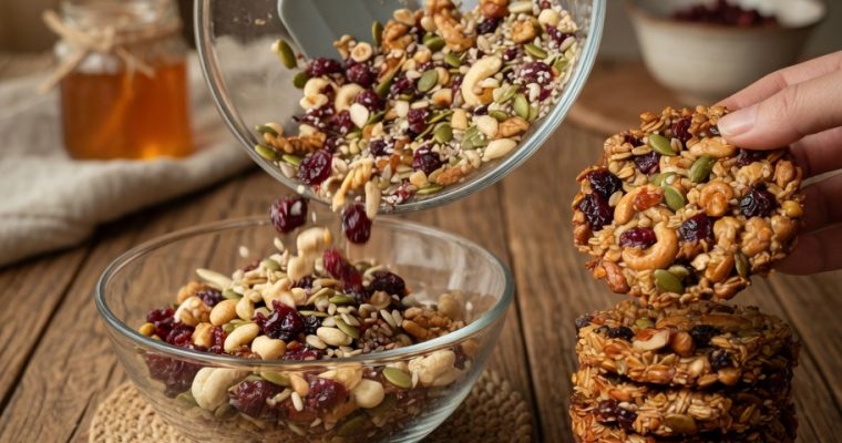 Wholesome Oat Cookies with Dried Fruit & Nuts