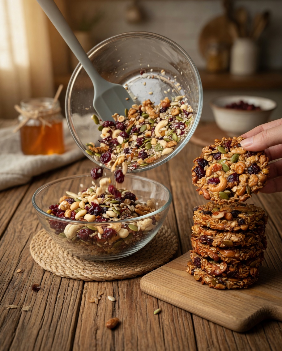 Wholesome Oat Cookies with Dried Fruit & Nuts