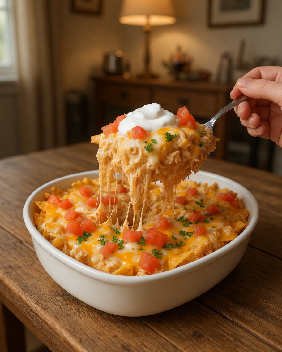 Spicy Mexican White Trash Casserole
