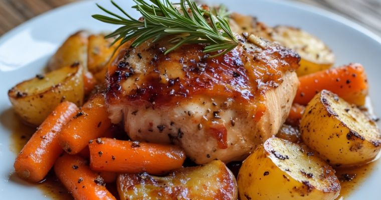 Ranch Chicken with Carrots & Potatoes