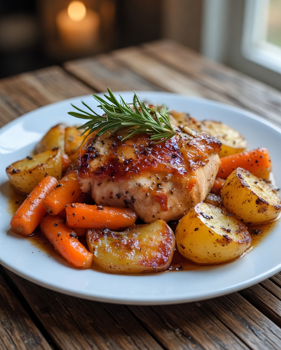 Ranch Chicken with Carrots & Potatoes