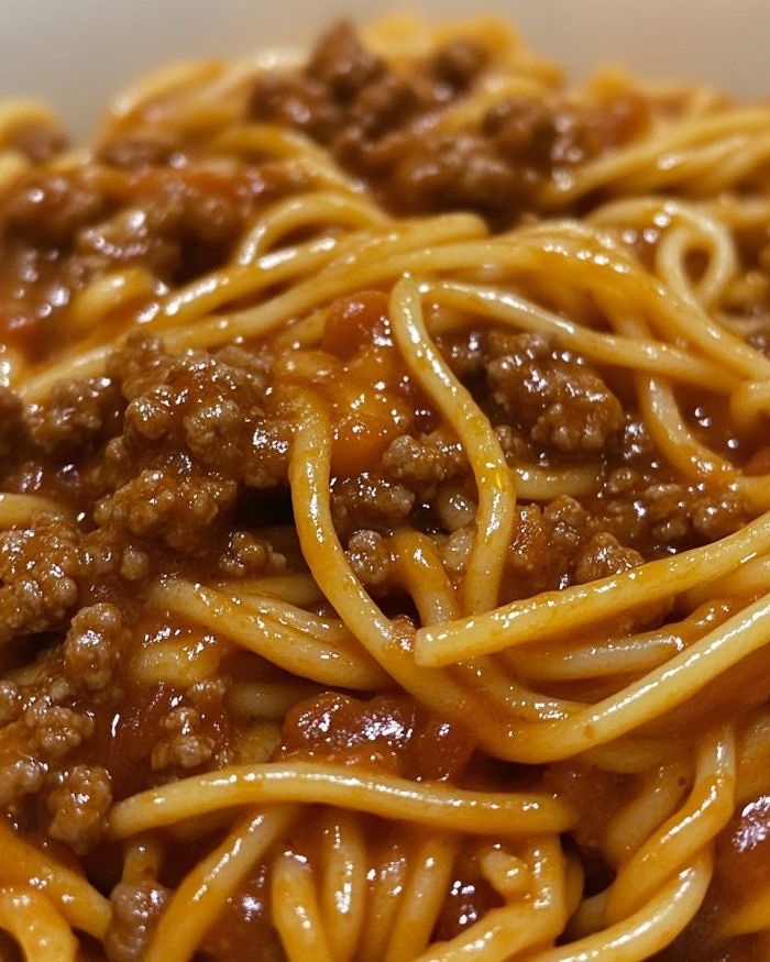 Slow Cooker Spaghetti Bolognese