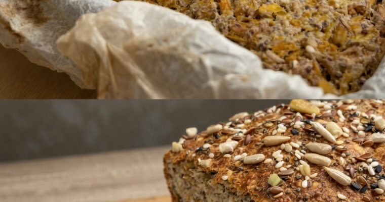 Three-Ingredient Flourless Oatmeal Bread
