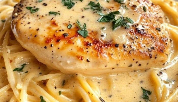 Creamy Angel Chicken Pasta
