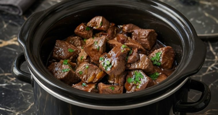 Crockpot Steak Bites