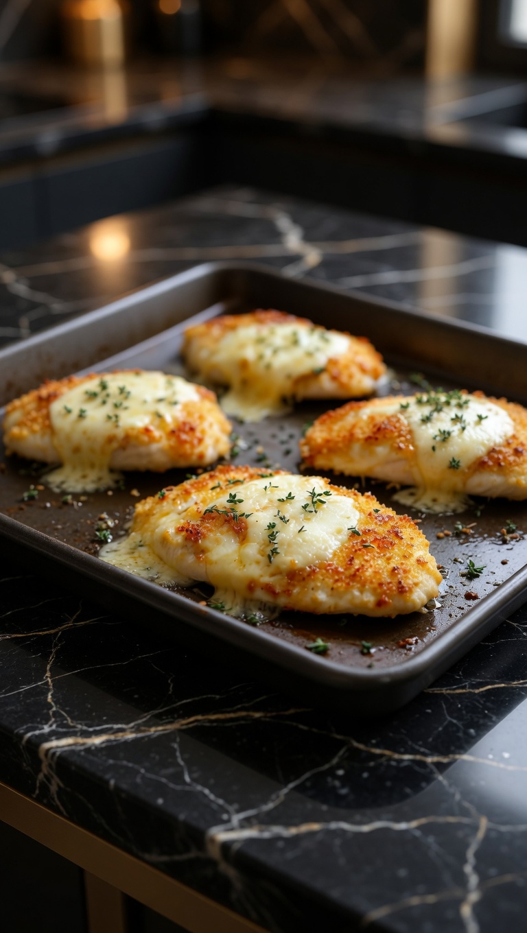 Baked Garlic Parmesan Chicken Cutlets