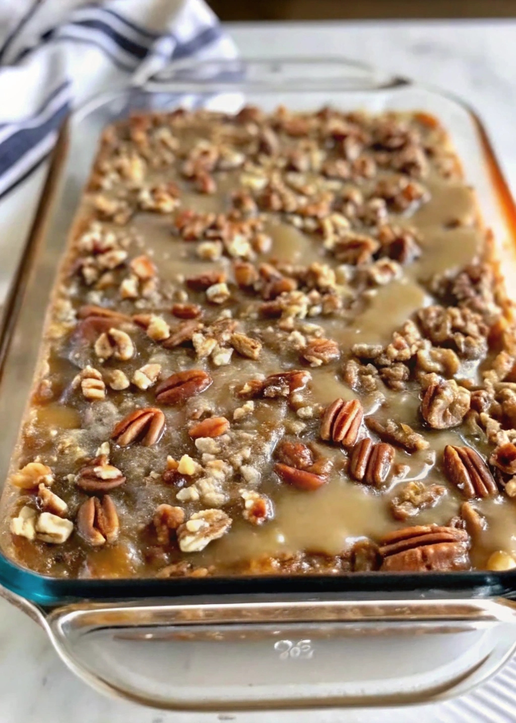 PECAN PIE BREAD PUDDING