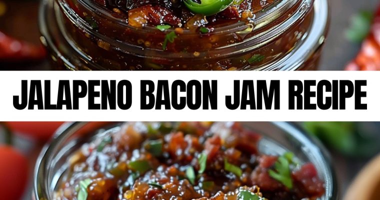 Sweet & Spicy Bacon Jam