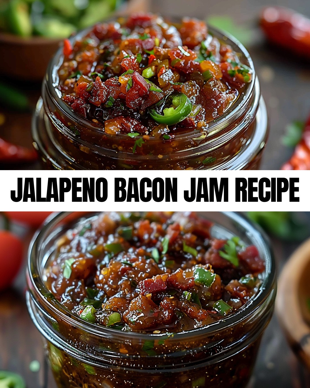 Sweet & Spicy Bacon Jam