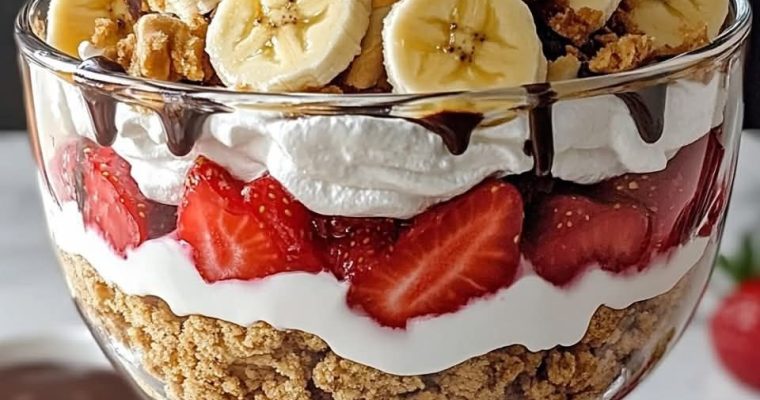 Banana Split Bliss Trifle