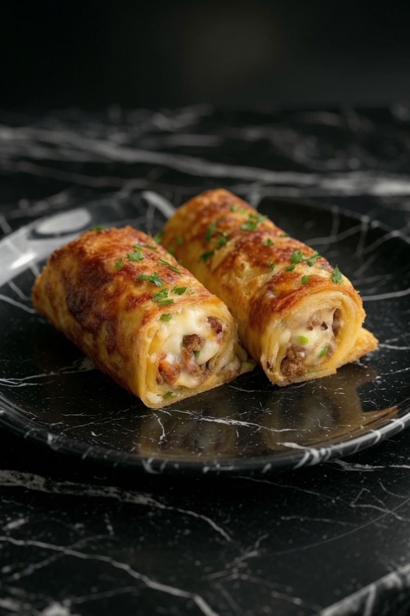 Tortilla Wraps with Ground Beef