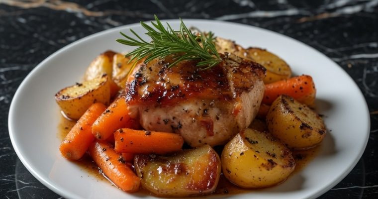 Ranch Chicken with Carrots & Potatoes