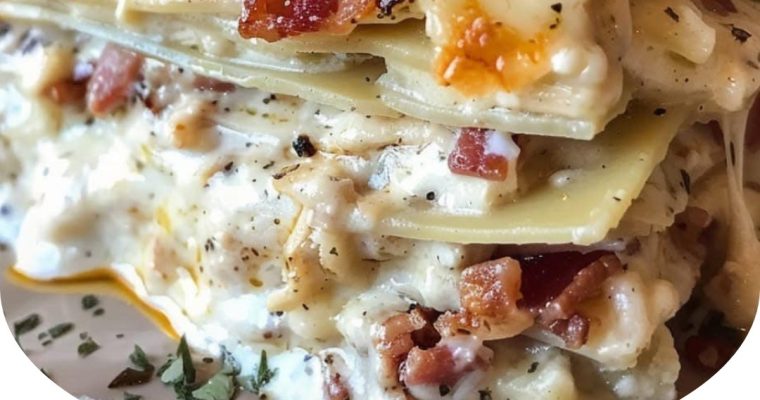 Crack Chicken Lasagna