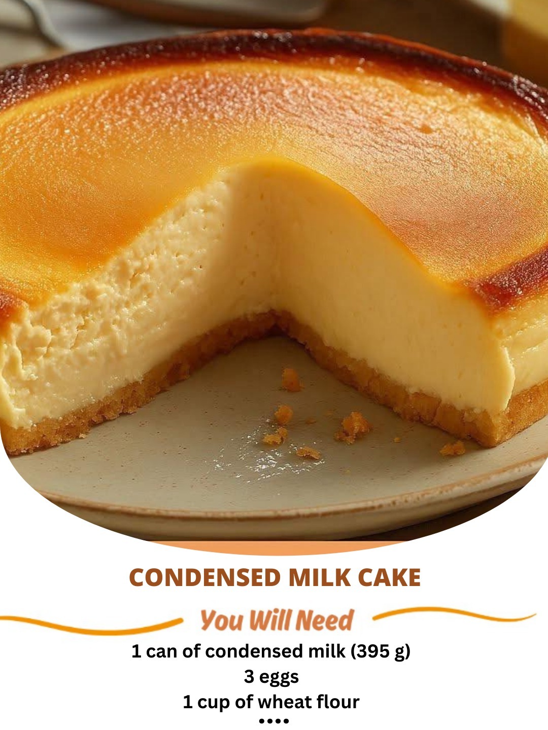 Condensed Milk Cake