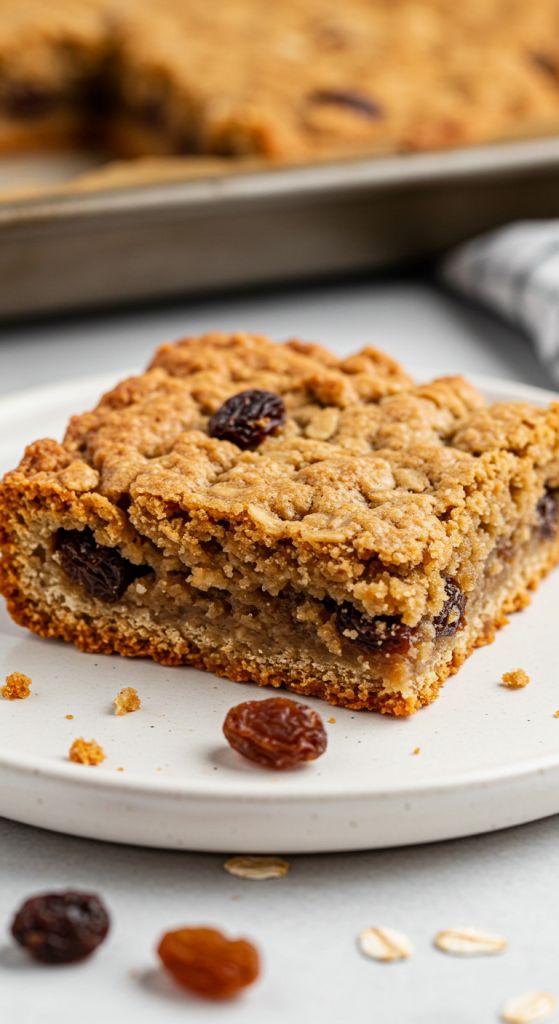 Oatmeal Raisin Cookie Bars