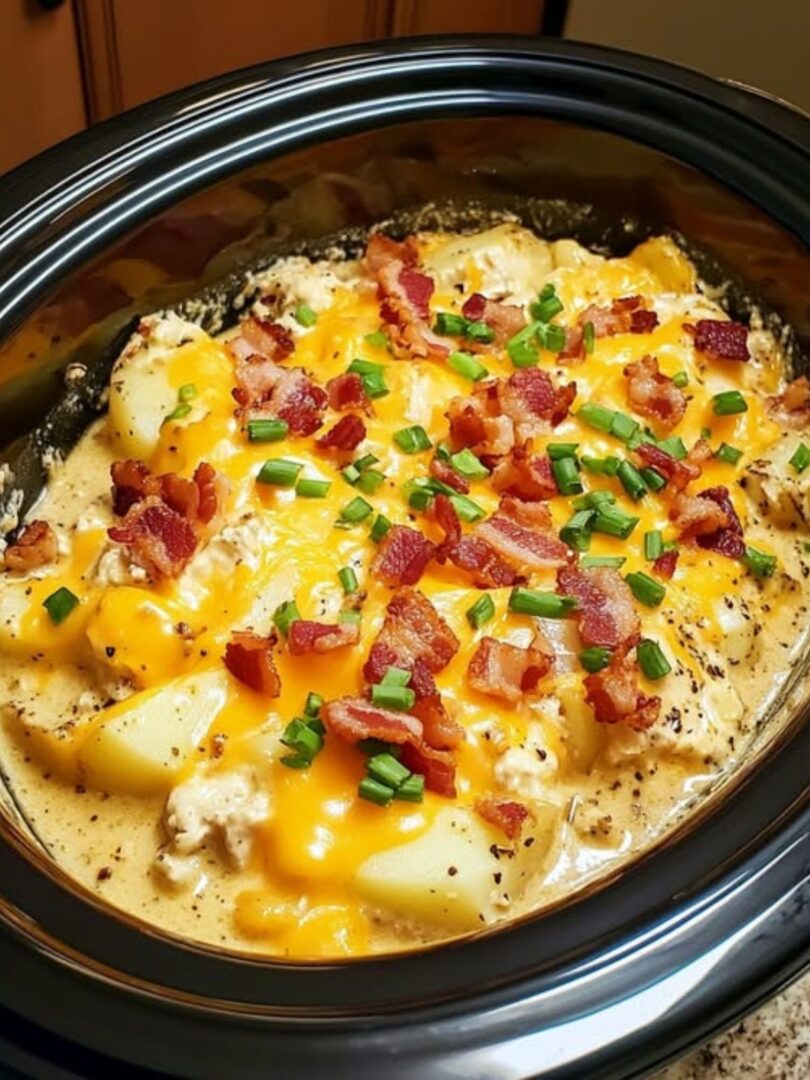 Crockpot Crack Potato Soup